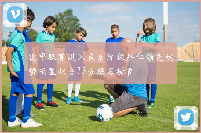 德甲联赛进入最后阶段拜仁领先优势明显积分73分稳居榜首